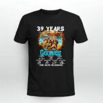 39 Years 1985 2024 The Goonies Thank You For The Memories Signatures 2 T Shirt
