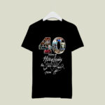 40 Years Of Huey Lewis And The News 1979 2019 4 T Shirt
