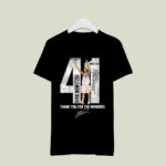 41 Dirk Nowitzki thank you for the memories 4 T Shirt