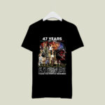 47 Years Of 1977 2024 Star Wars Thank You For The Memories 3 T Shirt