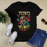 47 Years Of Toto 1977 2024 Signatures Guitar 3 T Shirt