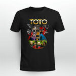 47 Years Of Toto 1977 2024 Signatures Guitar 4 T Shirt