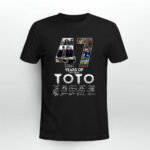 47 Years TOTO 1977 2024 Signatures 3 T Shirt