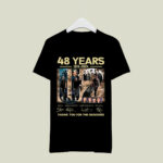 48 Years 1976 2024 U2 Signature Thank You For The Memories 3 T Shirt