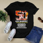 50 Adam Wainwright 2005 2010 2012 2023 Thank You For The Memories 3 T Shirt