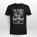 50 Years Of 1973 2023 Hip Hop Thank You For The Memories 2 T Shirt