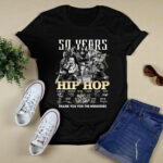 50 Years Of 1973 2023 Hip Hop Thank You For The Memories 3 T Shirt