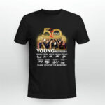 50 Years Of 1973 2023 The Young And The Restless Thank You For The Memories 2 T Shirt