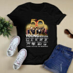 50 Years Of 1973 2023 The Young And The Restless Thank You For The Memories 4 T Shirt