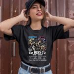 50 Years Of Kiss Band 1973 2023 Thank You For The Memories Signatures 1 T Shirt
