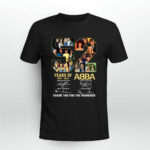 52 Years Of 1972 2024 Abba Thank You For Memories Signatures 3 T Shirt