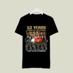 53 years Earth Wind and Fire thank you for the memories signatures 4 T Shirt