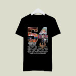 54 Years Of 1969 2023 Earth Wind Fire Thank You For The Memories 2 T Shirt