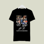 54 Years of 1969 2023 Matthew Perry Thank You for the Memories Signature 2 T Shirt