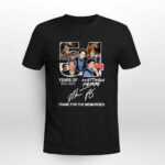 54 Years of 1969 2023 Matthew Perry Thank You for the Memories Signature 3 T Shirt