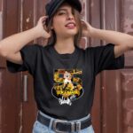 55 Luka Garza Iowa Hawkeyes Signature 3 T Shirt