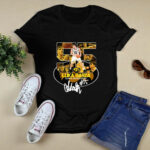55 Luka Garza Iowa Hawkeyes Signature 4 T Shirt