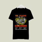 55 Years 1969 2024 Easy Rider Thank You for the Memories 4 T Shirt