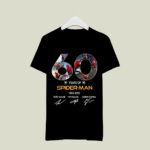 60 Years Of Spider Man 1962 2022 2 T Shirt