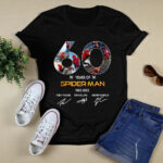 60 Years Of Spider Man 1962 2022 4 T Shirt