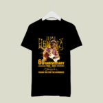 60th Anniversary 1963 2023 Jimi Hendrix Thank You For The Memories 2 T Shirt