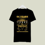 64 Years 1960 2024 The Temptations Thank You For The Memories 3 T Shirt 1