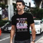 66 years 1958 2024 Bee Gees Maurice Gibb Barry Gibb Robin Gibb Signatures Thanks 0 T Shirt