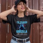 70 Years 1954 2024 of the Godzilla Signatures Thank You for the Memories 1 T Shirt