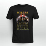 8 Years 2016 2024 Lucifer Thank You For The Memories Signature 3 T Shirt