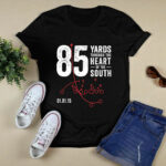 85 Yards Through The Heart Of The South 3 T Shirt