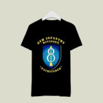 8th Infantry Division Pathfinder US Military 3 T Shirt