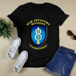 8th Infantry Division Pathfinder US Military 4 T Shirt