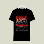 9 1 1 06th Anniversary 2018 2024 Thank You For The Memories Signatures 3 T Shirt