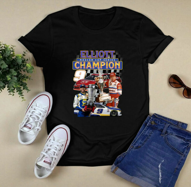 9 Chase Elliott 2022 Nascar Cup Series Champion 0 T Shirt