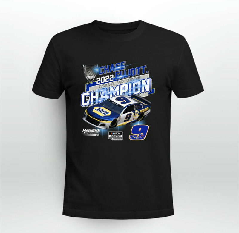 9 Chase Elliott Champion 2022 Nascar Cup Series 0 T Shirt