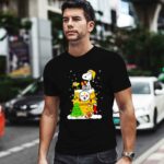 A Happy Christmas With Pittsburgh Steelers Snoopy 1 T Shirt