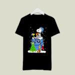 A Happy Christmas With Tennessee Titans Snoopy 4 T Shirt