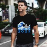 A Wave of Blue in 22 2022 US Midterm Election Vote Democra 0 T Shirt