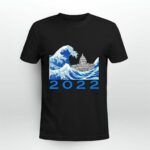 A Wave of Blue in 22 2022 US Midterm Election Vote Democra 2 T Shirt