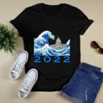A Wave of Blue in 22 2022 US Midterm Election Vote Democra 3 T Shirt