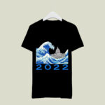 A Wave of Blue in 22 2022 US Midterm Election Vote Democra 4 T Shirt