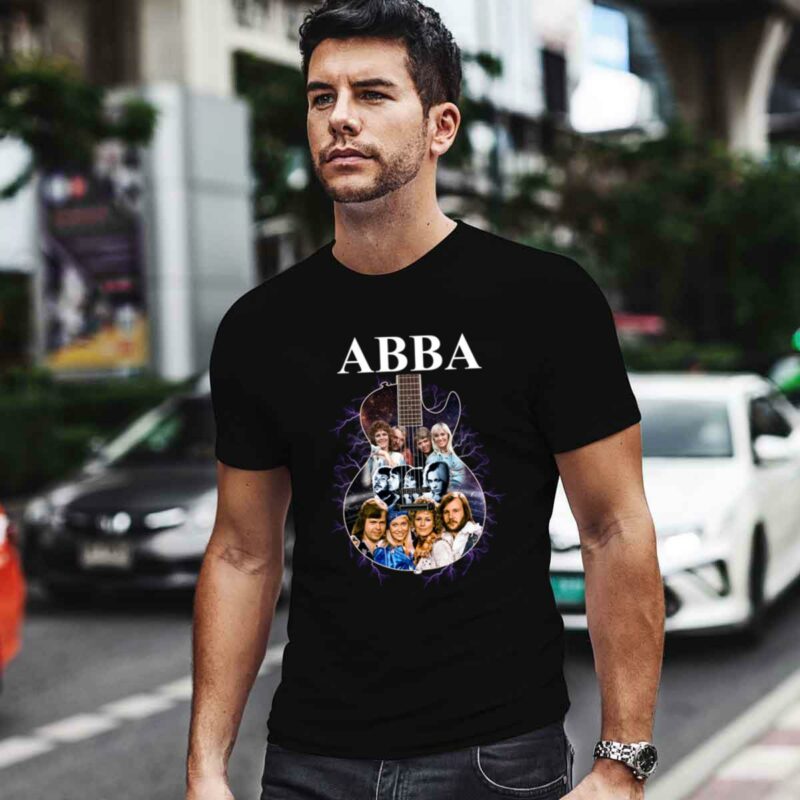 Abba Band Guitar 0 T Shirt