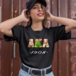 AKA Pink and Green 1908 Kappa Sorority 1 T Shirt