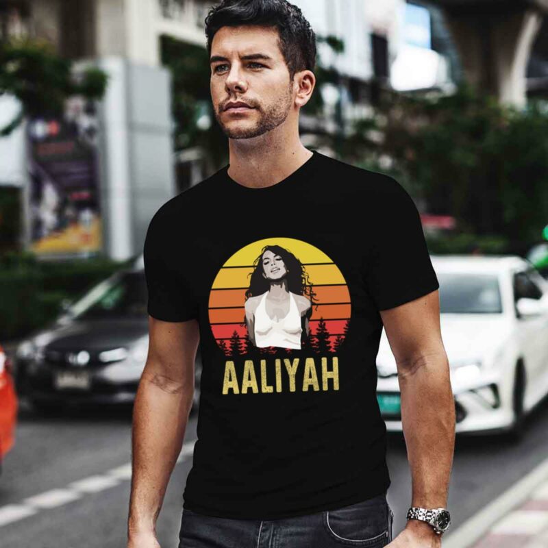 Aaliyah Vintage Pop Artist Pop Aaliyah Vibe Tribute 0 T Shirt