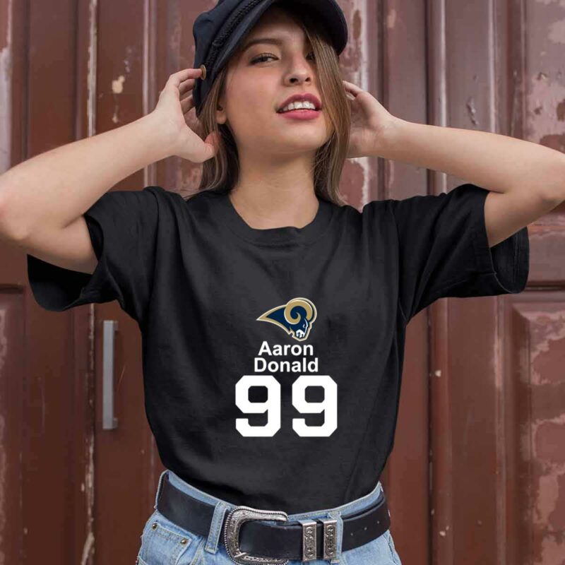 Aaron Donald No Los Angeles Rams 0 T Shirt