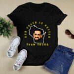 Aaron Rodgers Coach Matt LaFleur Green Bay Packers 2 T Shirt