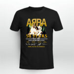 Abba 50 Years Reunite First New Album In 40 Years Thank You For The Memories 3 T Shirt