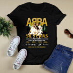 Abba 50 Years Reunite First New Album In 40 Years Thank You For The Memories 4 T Shirt