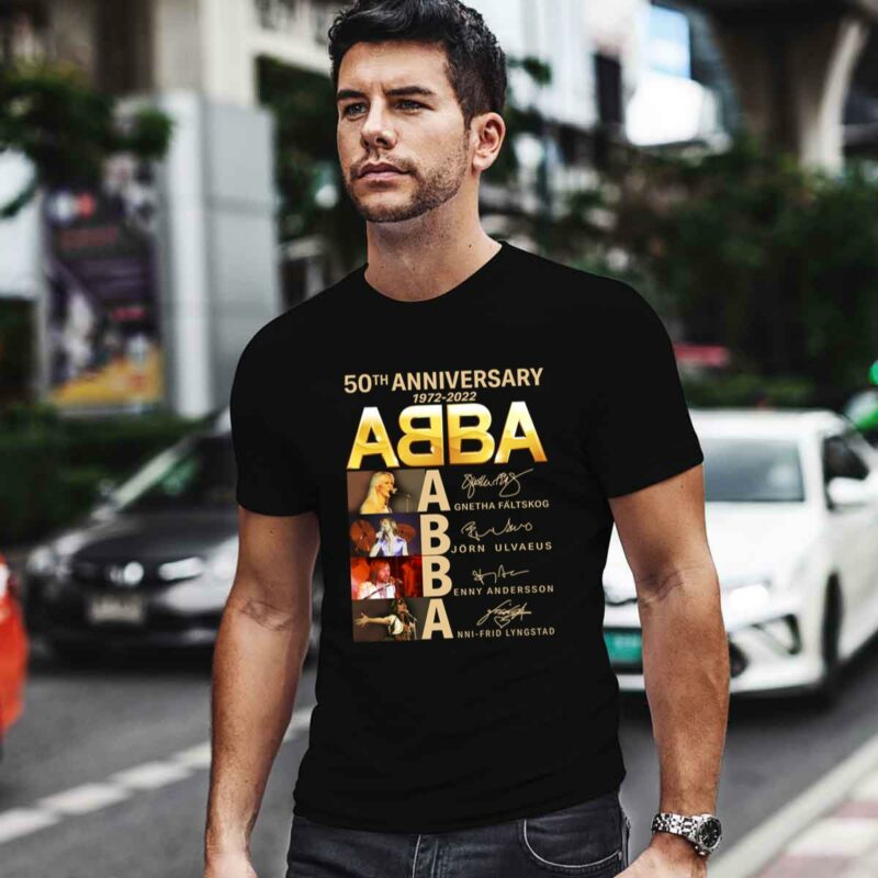 Abba 50Th Anniversary 2D Apparel 0 T Shirt