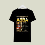 Abba 50th Anniversary 2d Apparel 3 T Shirt